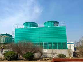横流式方形冷却塔